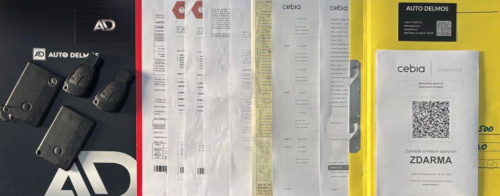 Mercedes-Benz SL 500 SL500-225KW/2002/2MAJ-PRAV.SER