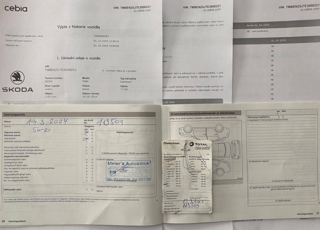 Škoda Fabia 1.2TSI/2013/1MAJ-Monte Carlo