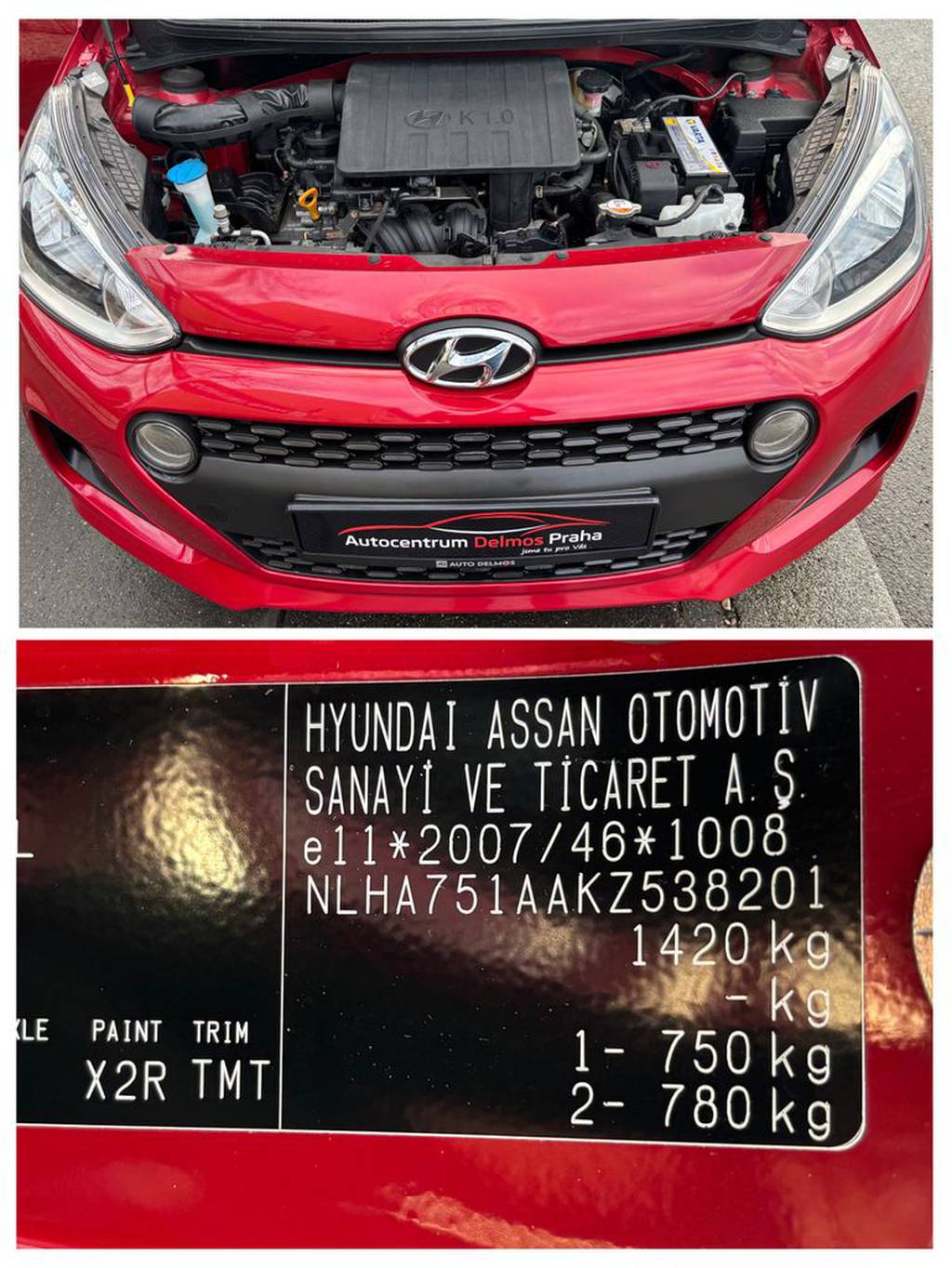 Hyundai i10 1.0i 49kW/2019/1MAJ,S-KNIHA