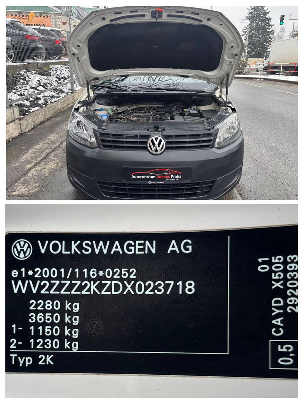 Volkswagen Caddy 1.6TDI/2013/5MÍST-MAXI-DPH-1MA