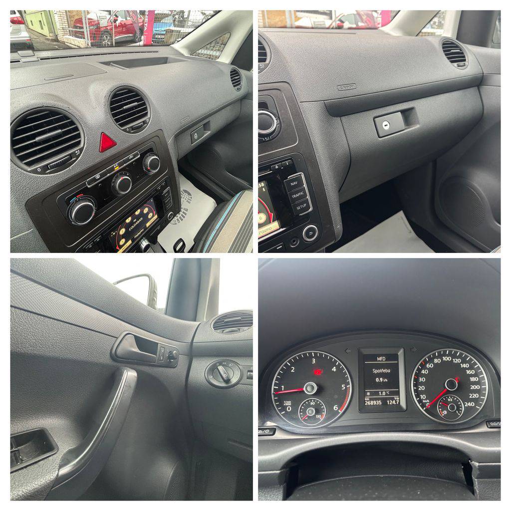 Volkswagen Caddy 1.6TDI/2013/5MÍST-MAXI-DPH-1MA