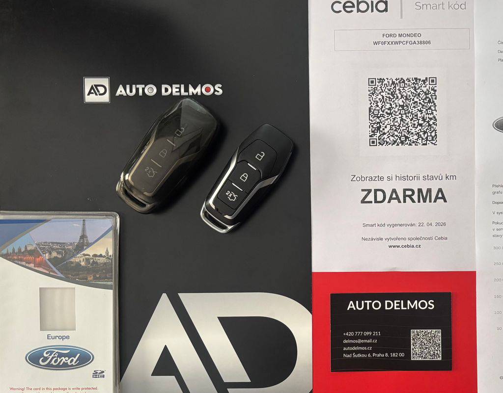 Ford Mondeo 2.0TDCi/2017/4x4-CZ-2MAJ-MANUÁ