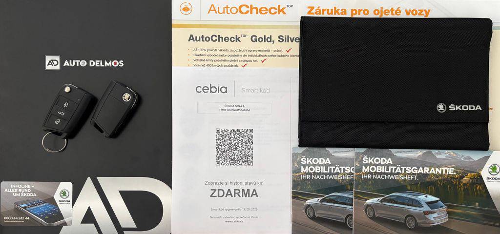 Škoda Scala 1.6TDi/2021/STY+M6F,DPH,1M-G12