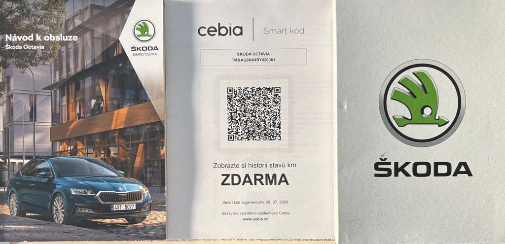Škoda Octavia 2.0TDi/2024/CZ.1MAJ.DPH-ZÁRUKA