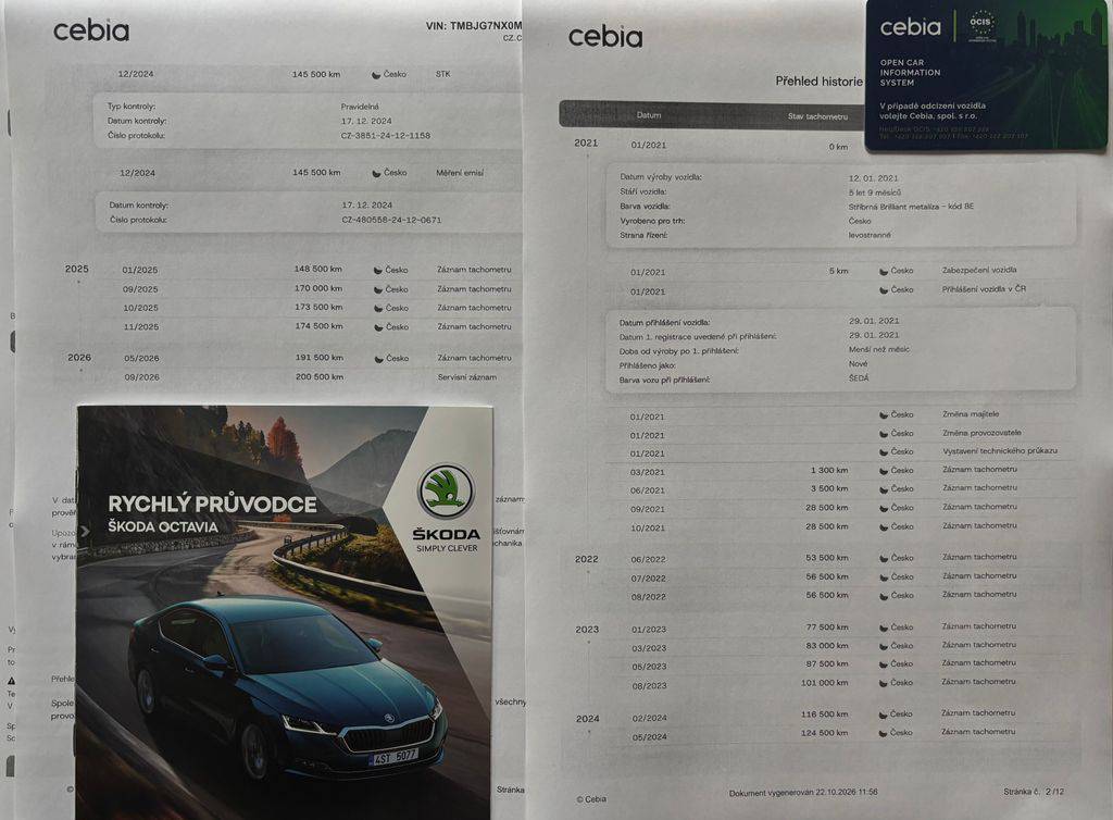 Škoda Octavia 2.0TDI/2021VIRTUAL.DPH.1MAJ.ZÁRUKA 12