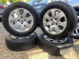[XXXXXXXXXXXXXX309] Peugeot 207 originální sada alu 6Jx15CH4-2